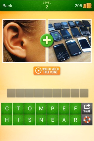 Pic Combo - 2 Pics Guess What's the Word Puzzle screenshot 2