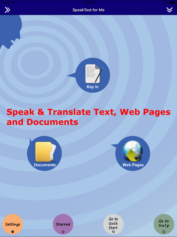 Screenshot #4 pour SpeakText for Office Lite