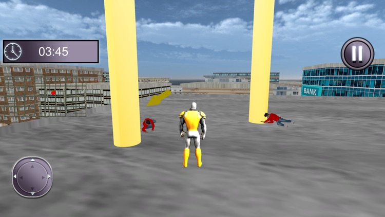 Flying Robot Rescue Mission screenshot-3