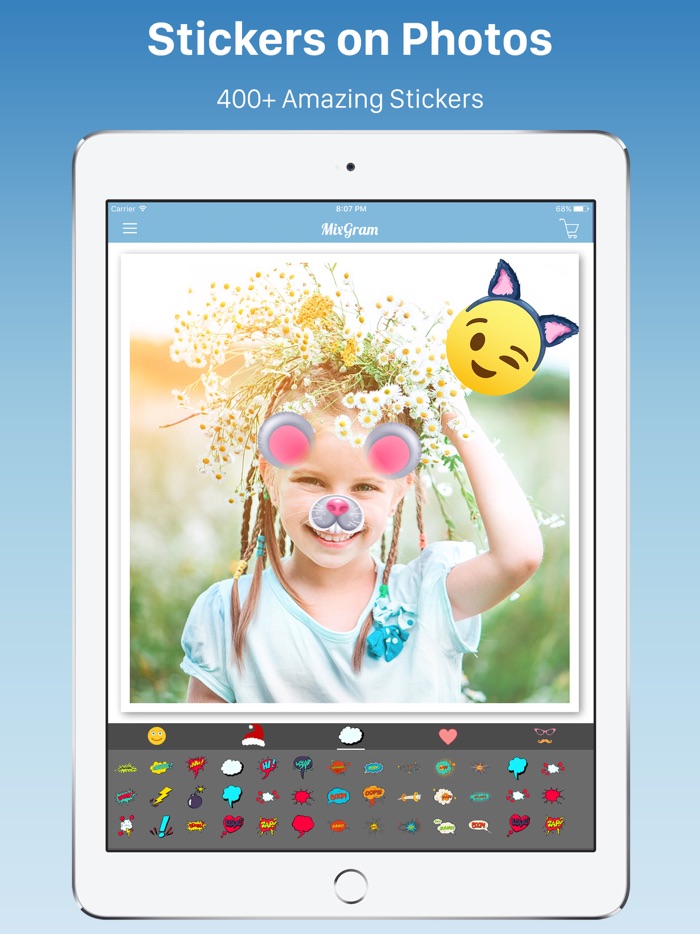 Pic Frames - Mixgram Editor