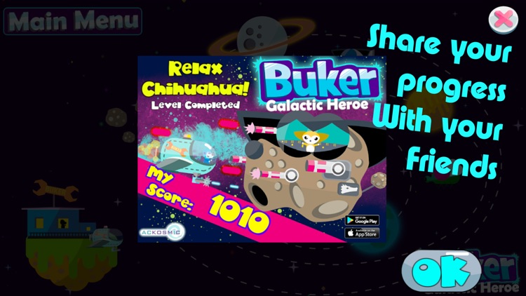 Buker "Galactic Hero" screenshot-4