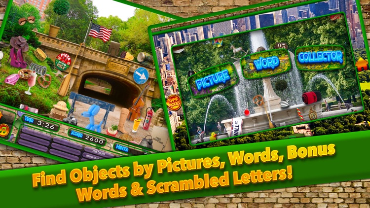 Hidden Objects Central Park New York City Gardens screenshot-4