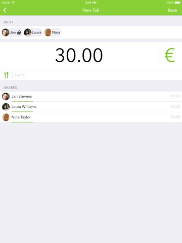 Tabbt - Share Expenses screenshot 2