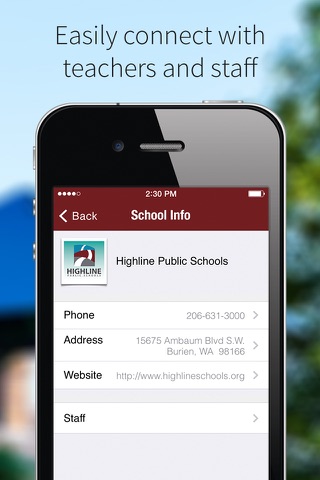 Highline Public Schools screenshot 2