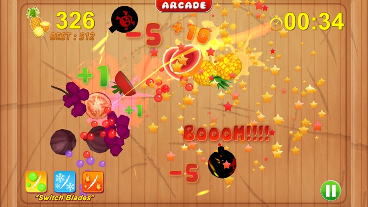 Fruit Cut Game screenshot-3