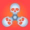 Meet an addicting Skull Fidget Spinner Simulator