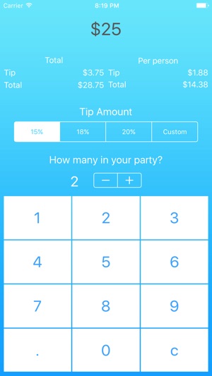 Tip Time - A Simple Tip Calculator(圖1)-速報App