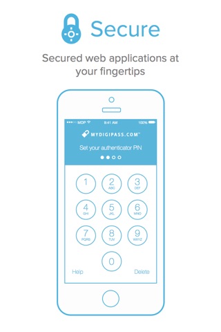 MYDIGIPASS Authenticator for Mobile screenshot 2
