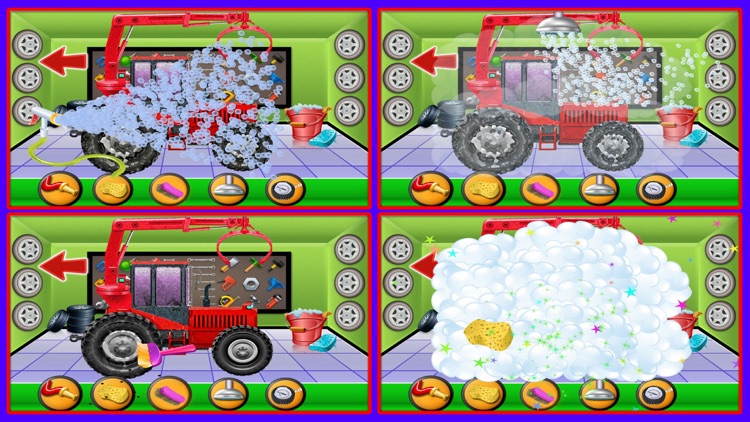 Kids Tractor WorkShop - kids game