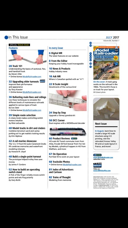 Model Railroader Issue Archive screenshot-3