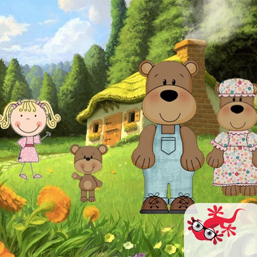 Gouelokkies en die drie beertjies kinderstorie
