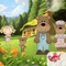 Gouelokkies en die drie beertjies kinderstorie in afrikaans met kleurvolle groot illustrasies, eenvoudige teks is dit die perfekte sprokiereeks vir kleuters