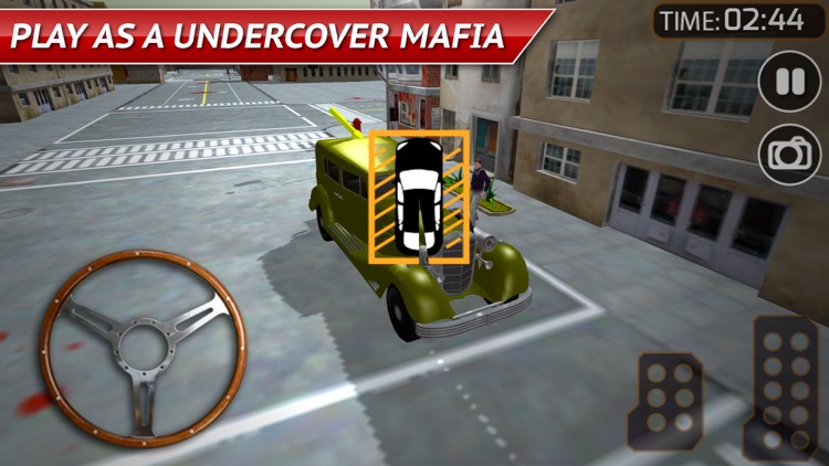 3D Mafia Car Driving Simulator 2017 screenshot-3