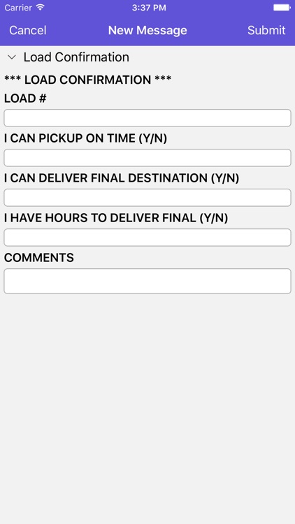 Jensen Transport Mobile Driver App