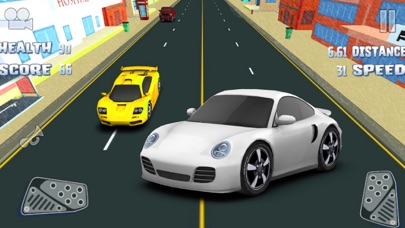 3D Street Car Race Road Warrior screenshot 4