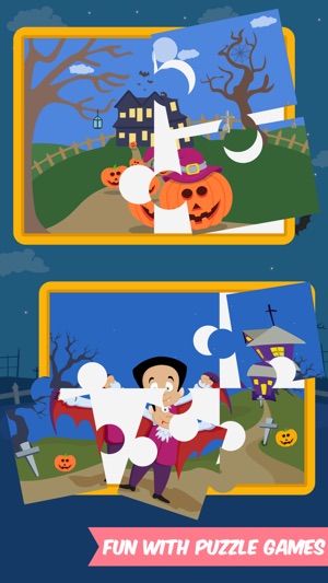 Four in One Halloween Activity games for Kids(圖2)-速報App