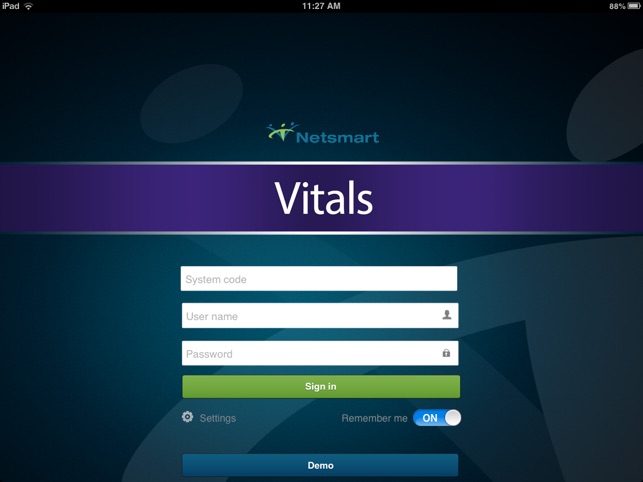 Netsmart myPOV Vitals