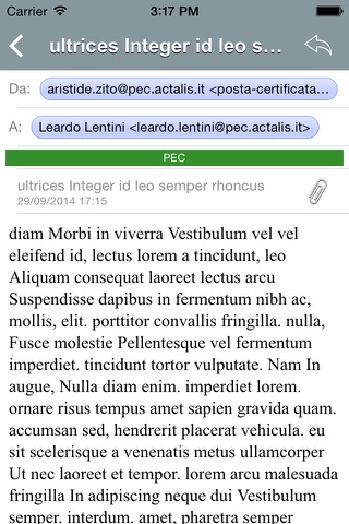 Actalis PEC Mobile screenshot 4