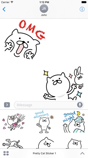 Pretty Cat Sticker 1(圖1)-速報App