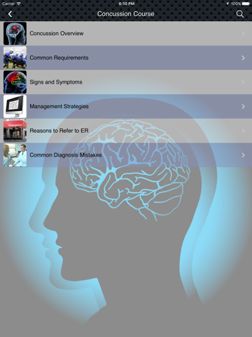 Concussion Management - náhled