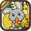 Fruits And Animals Puzzle Games