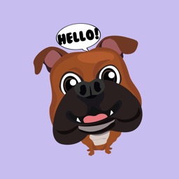 Bulldog Expressions Stickers for iMessage