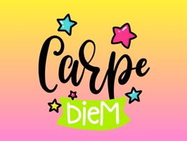 Carpe Diem - Daily Handwritten Motivational Words