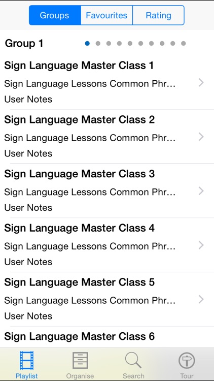 Sign Language Master Class