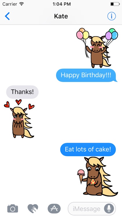 Kor the Horse Stickers