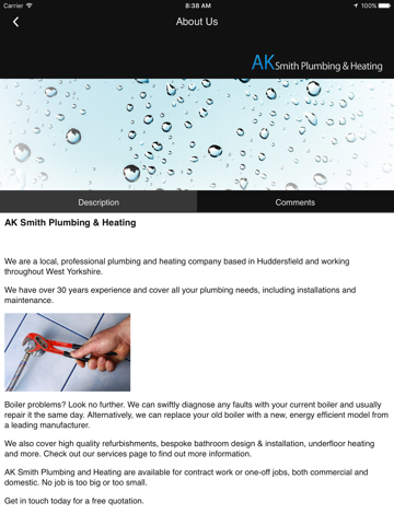 AK Smith Plumbing and Heating screenshot 2