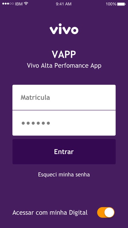 VAPP - Vivo Alta Performance App
