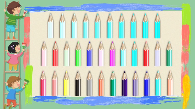 Drawing for color pen, doodle, graffiti