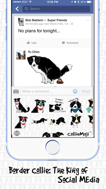CollieMoji - Border Collie Emojis & Dog Stickers