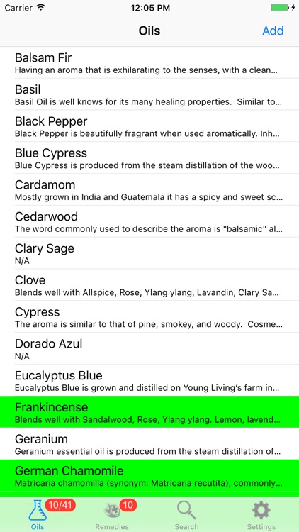 My Essential Oil Remedies
