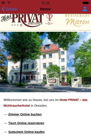 Das Nichtraucher Hotel PRIVAT screenshot 3