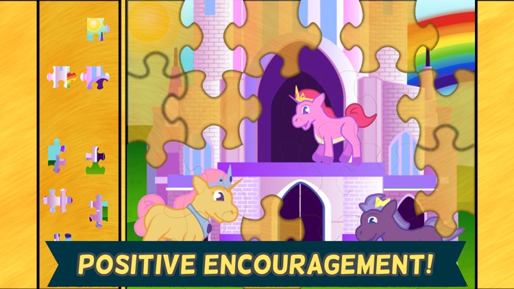 Pony Games for Girls: Little Horse Jigsaw Puzzles screenshot-4