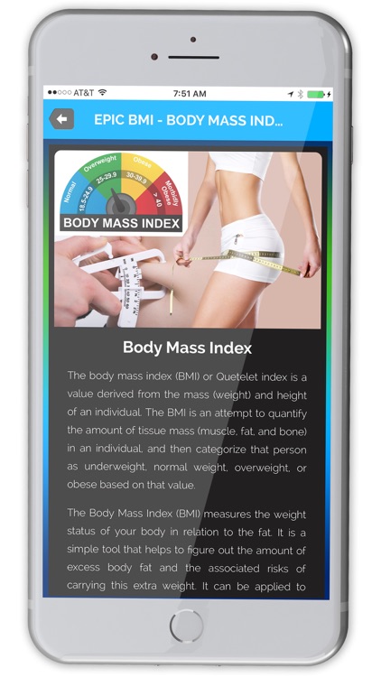 EPIC BMI - BODY MASS INDEX
