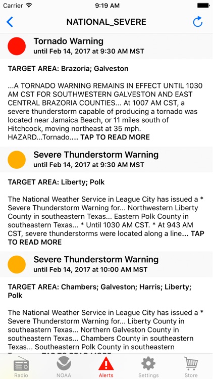 NOAA Weather Radio screenshot-3