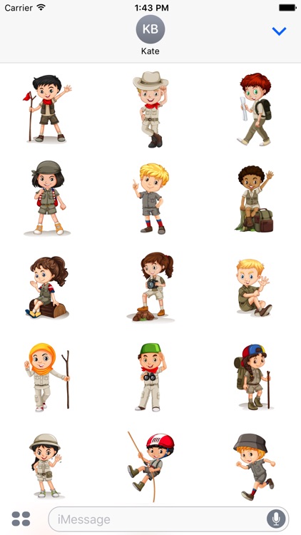 Scout and Adventure Stickers