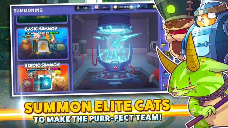 Tap Cats: Idle Warfare