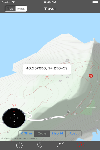 ISOLA DI CAPRI – GPS Travel Map Offline Navigator screenshot 2