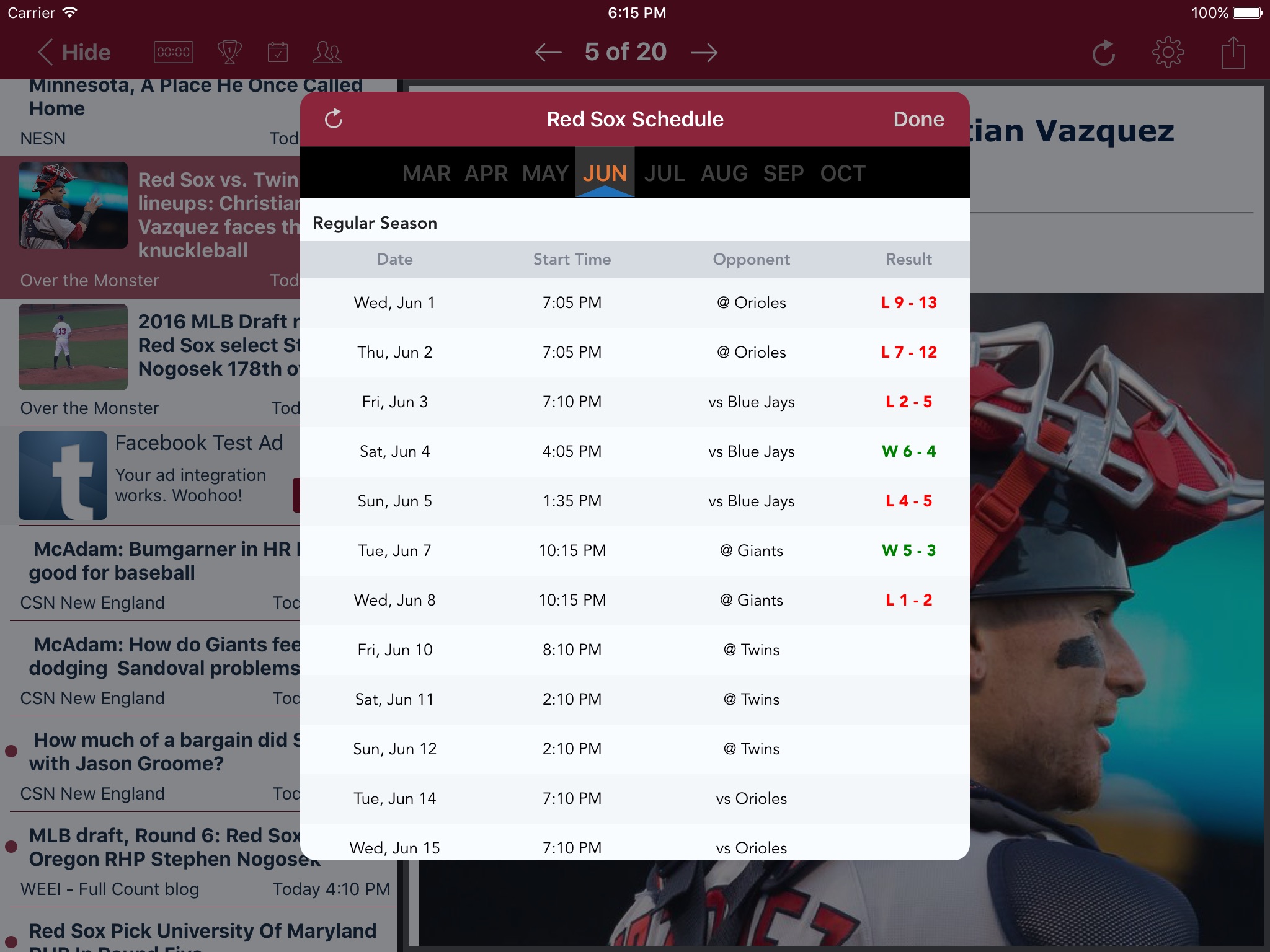 Boston Baseball - Sox edition screenshot 3