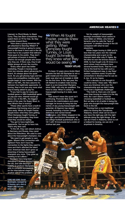 Boxing Monthly Magazine - The boxing magazine for fight fans around the world