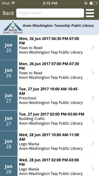 Avon Washington Twp Public Lib screenshot-3