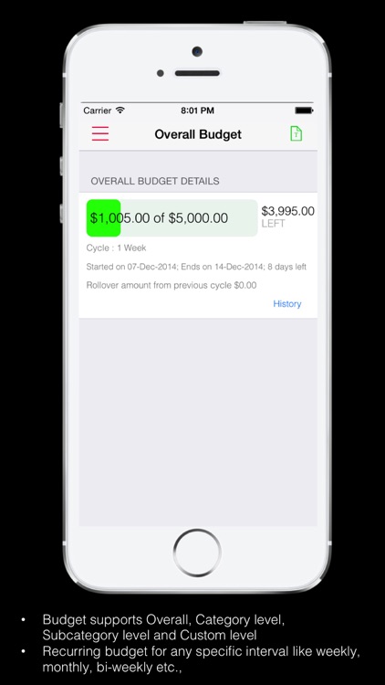 Home Budget Expense Account Manager Pro