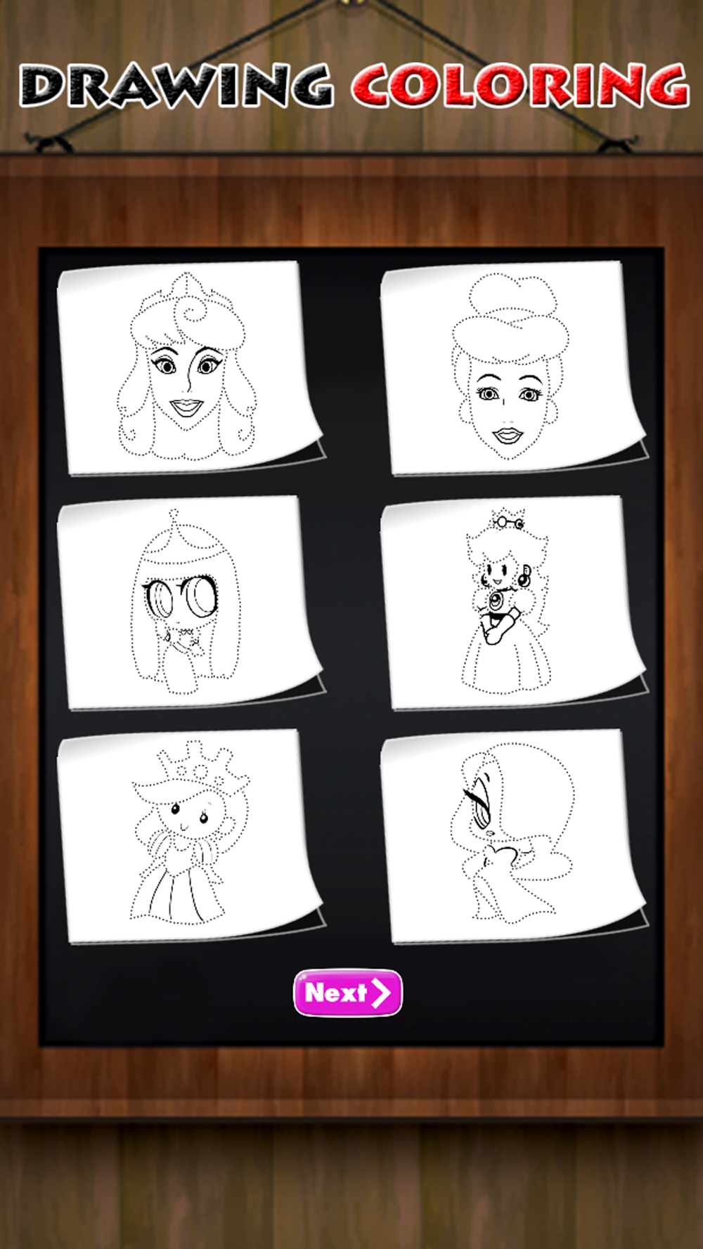 How To Draw Little Princess On Sketch Line Free Download App For Iphone Steprimo Com
