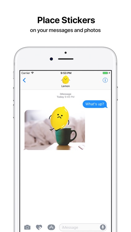 Lemonchiko - Stickers for iMessage