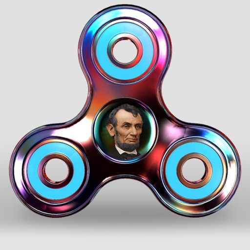 Fidget Spinner - President Faces Spinny Tappy Game icon
