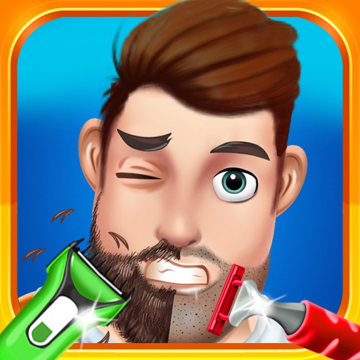 Hair Shave Salon makeover Kids Games Girls & Boys iOS App