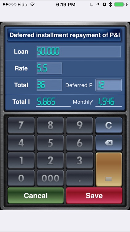 EZ Loan Calculator